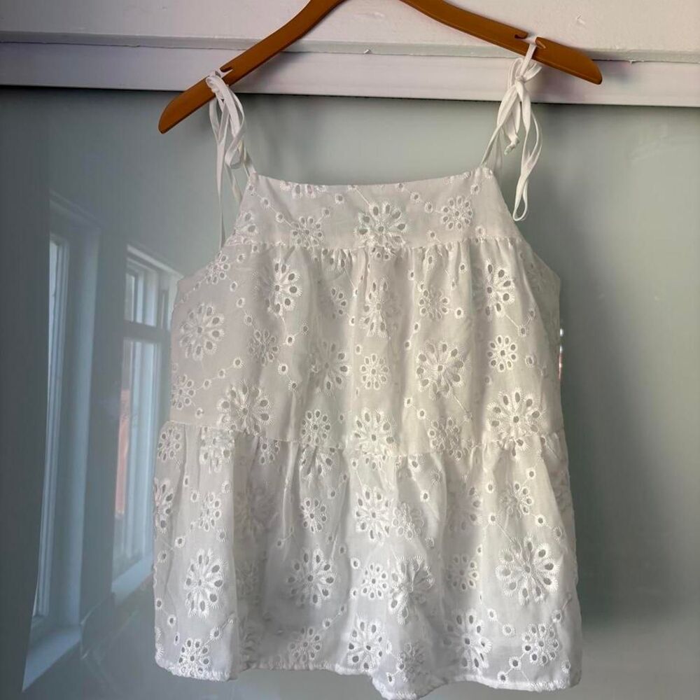 Francesca-s Women's White Blouse